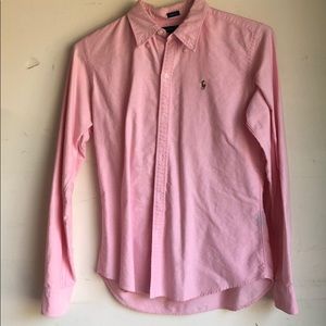Light pink button down